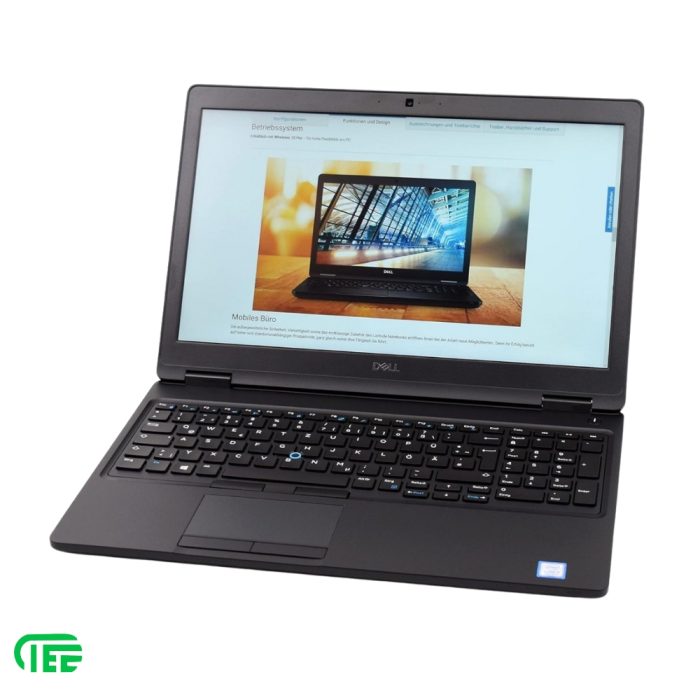 Dell Latitude 5590 Touch در حال استفاده در جلسه اداری